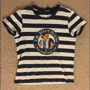 STRIPED BEAR TOP